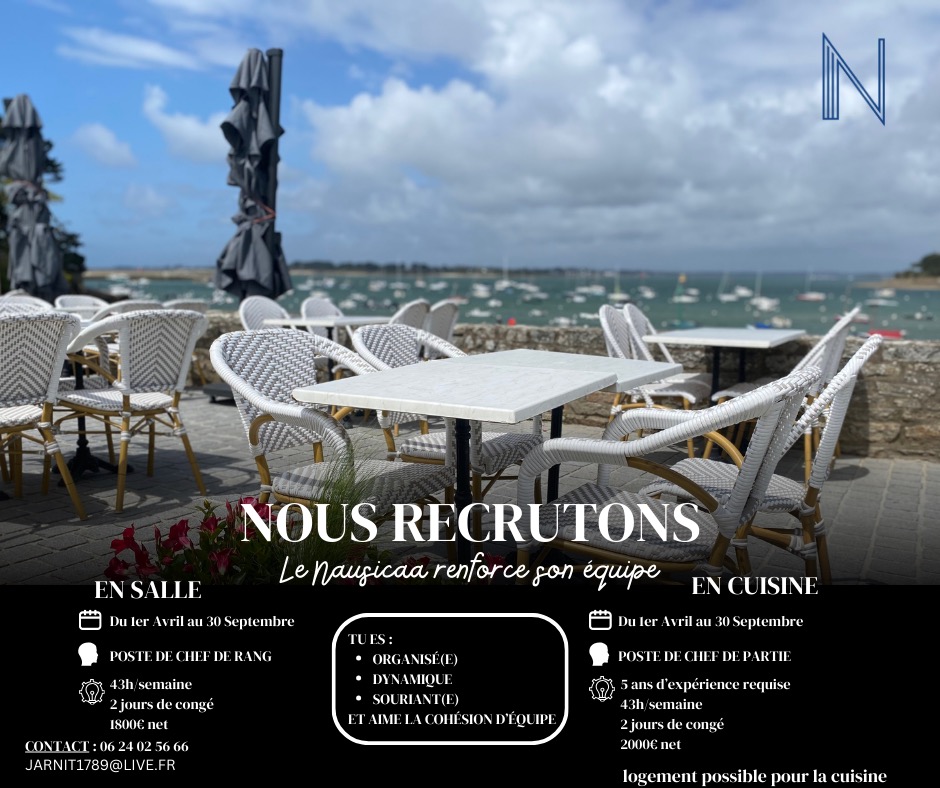 Le Nausicaa recrute du personnel.